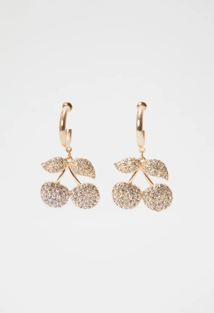 Aretes forma de cerezas